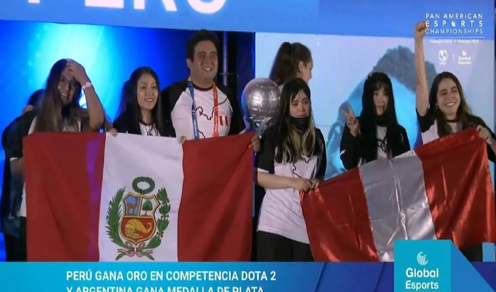 El equipo femenino de Infamous Astra se quedó con la medalla de oro. Foto: captura/Panam Sports