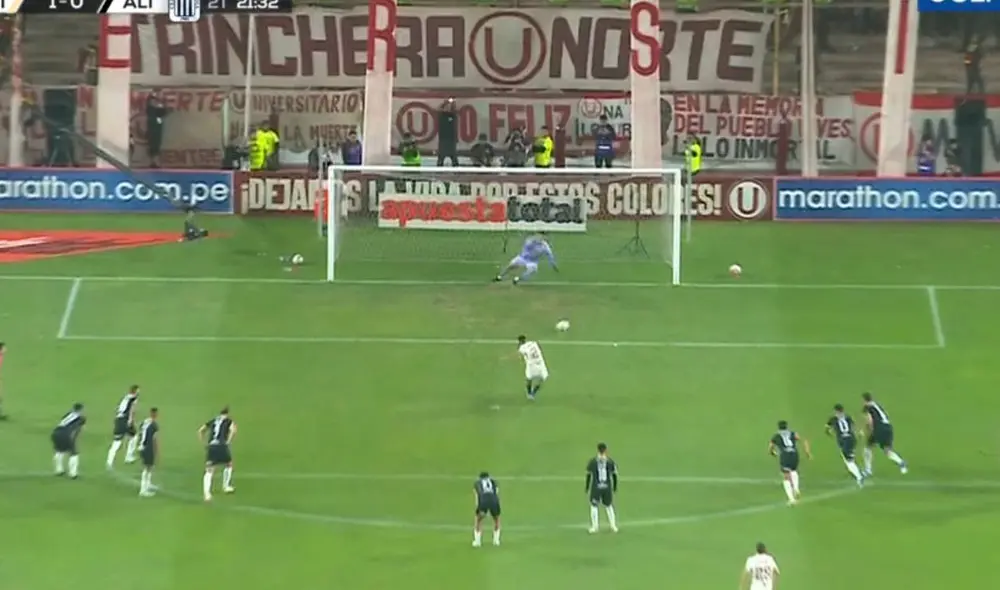 Alex Valera es el goleador de la 'U' en el 2023. Foto: captura de GolPerú