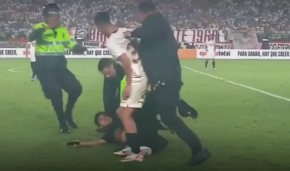 Universitario y Alianza Lima jugaron la primera final en el Monumental. Foto: captura GolPerú