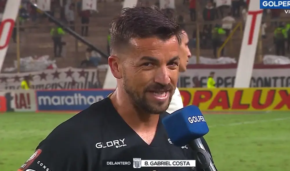 Gabriel Costa anotó el empate de Alianza Lima sobre el final del clásico en el Monumental. Foto: captura GolPerú