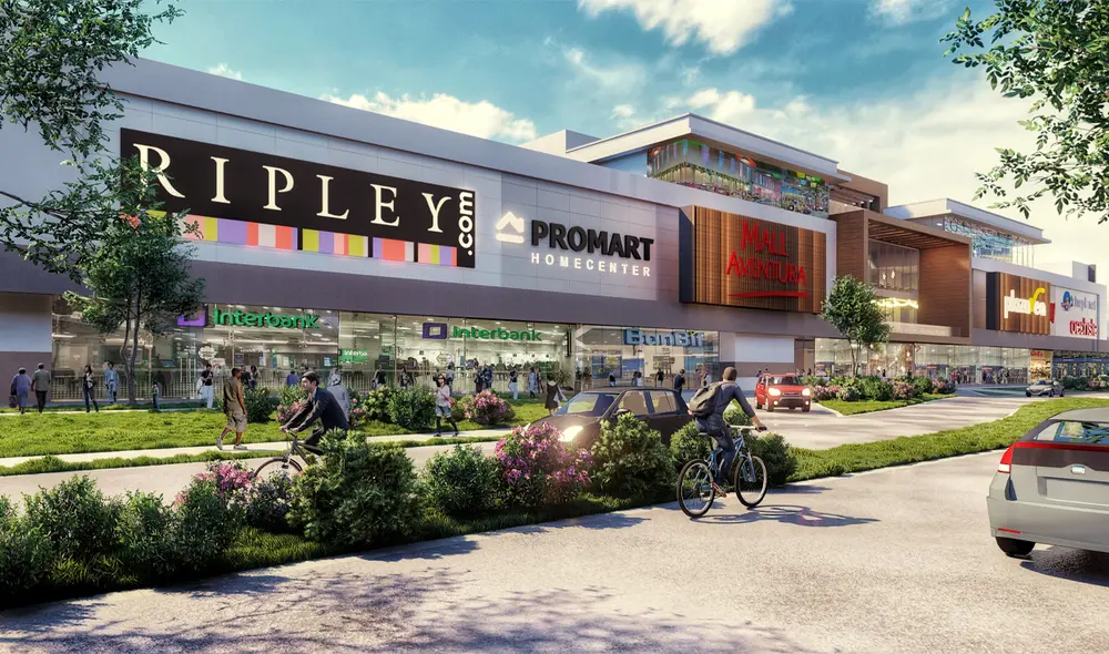 El Mall Aventura se extiende por 60.000 m2 y contará con alrededor de 250 tiendas. Foto: Marco Cotrina/La República