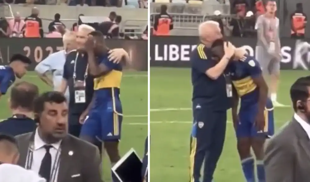 Luis Advíncula fue el golador de Boca Juniors en la Copa Libertadores. Foto: composición LR/Twitter