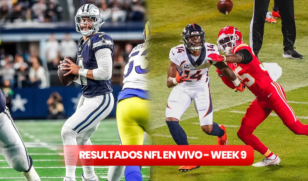 Revisa AQUÍ el minuto a minuto y las mejores jugadas de una nueva jornada de la NFL. Foto: composición LR / Dallas Cowboys / Kansas City Chiefs