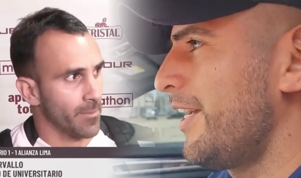 Carlos Zambrano ingresó en el complemento de la primera final de la Liga 1 2023. Foto: composición LR/Liga 1 Radio/Twitter