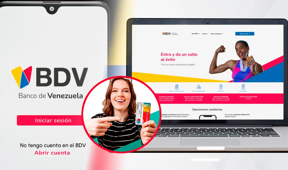 El Banco de Venezuela opera desde 1890 y ahora lo puedes tener al alcance de tus manos con BDV. Foto: composición LR/BDV