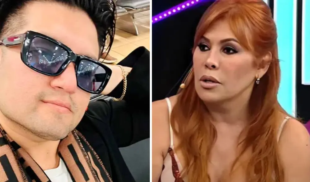 La pelea entre Magaly Medina y Deyvis Orosco provocó que la 'Urraca' dejara de ser la madre del hijo del cantante. Foto: Composición LR/Deyvis Orosco/Instagram/Captura ATV