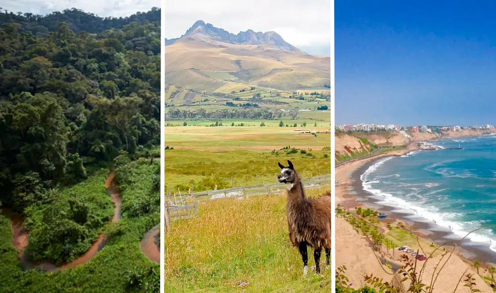 Este departamento de Perú posee características de las 3 regiones naturales: costa, sierra y selva. Foto: composición LR/redBus