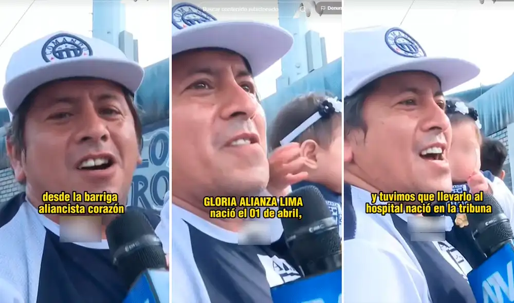 Hinchas de Alianza Lima consideraron como acertado el nombre que eligieron los padres para la niña. Foto: composición LR/TikTok/@atvdeportes