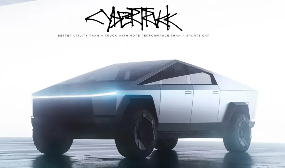 El Tesla Cybertruck se puede reservar con USD 100. Foto: Tesla