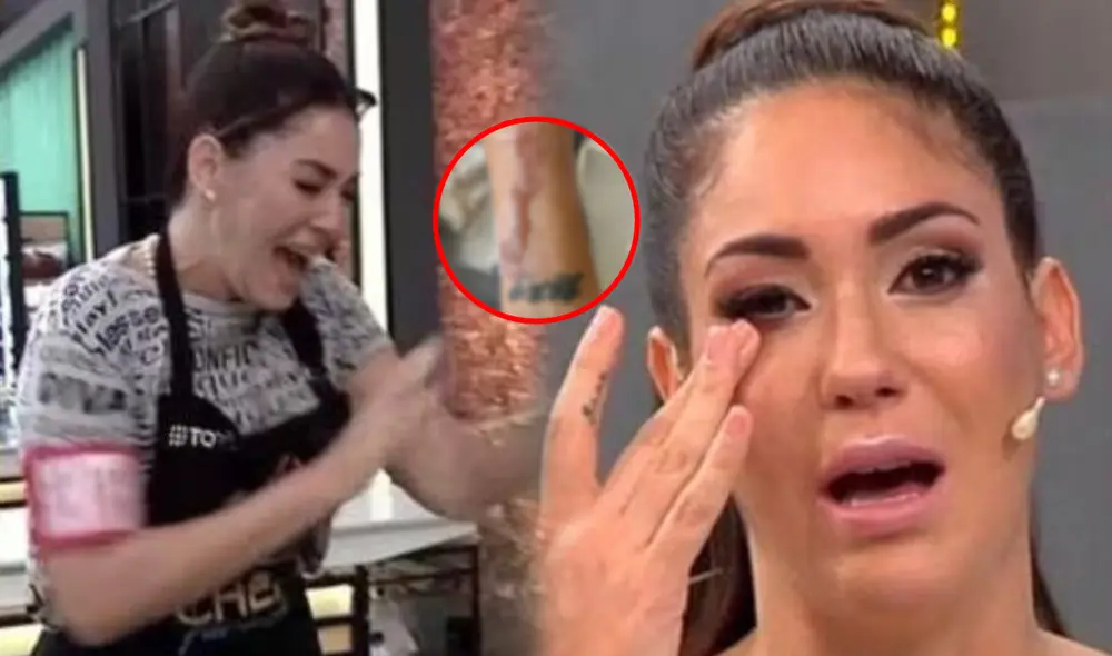 Tilsa Lozano fue atendida con urgencia en 'El gran chef: famosos'. Foto: composición LR/captura de Latina/Panamericana TV/Instagram Tilsa Lozano fue atendida con urgencia en 'El gran chef: famosos'. Foto: composición LR/captura de Latina/Panamericana TV/Instagram