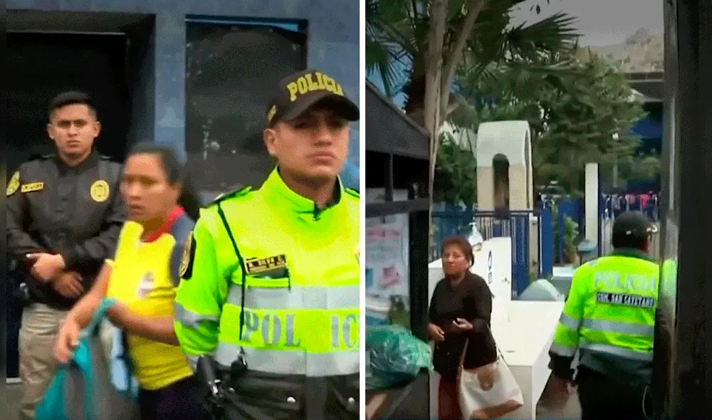 Más de 1.000 policías custodian los colegios nacionales de La Victoria, El Agustino y San Luis. Foto: composición La República