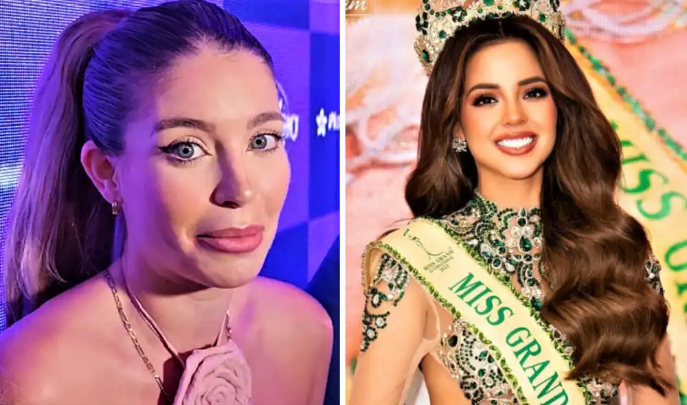 Flavia Laos aplaudió el logro de varios compatriotas en el extranjero, incluido, el de Luciana Fuster en el certamen de belleza. Foto: composición LR/URPI- LR/Instagram/Luciana Fuster