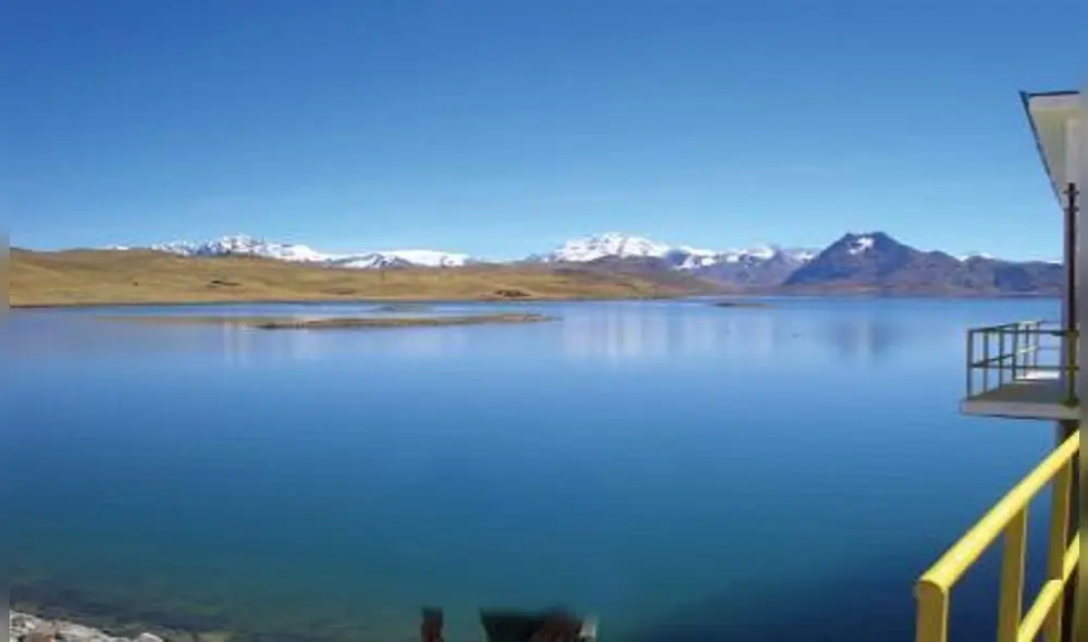 La presa Sibinacocha se ubica en el distrito de Pitumarca. Foto. Egemsa