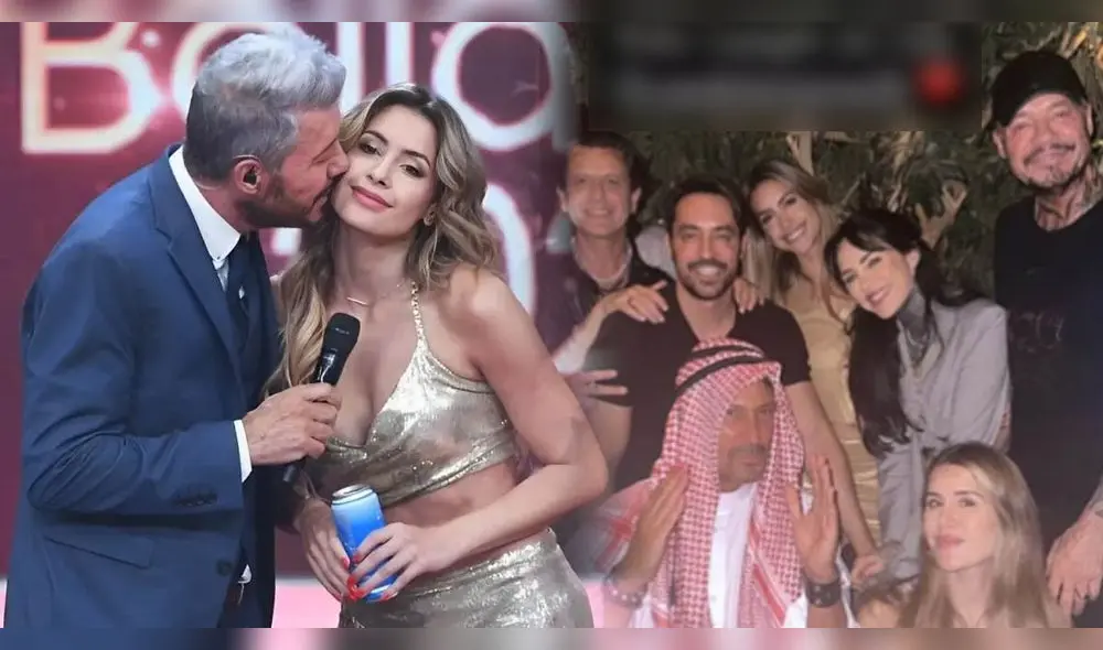 Marcelo Tinelli subió fotografía de Milett Figueroa junto con su familia. Foto: composición LR/ Captura América / Instagram / Marcelo Tinelli