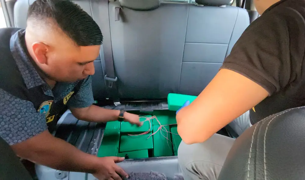 Cargamento de narcóticos no llegó a su lugar de destino. Foto: PNP