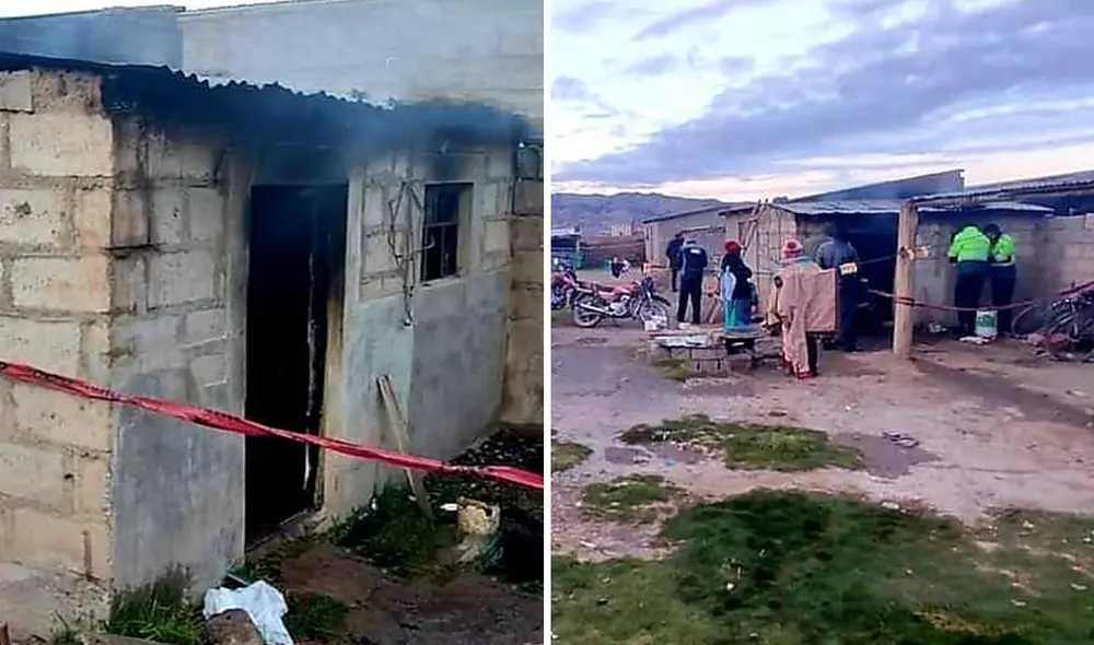 El siniestro se produjo en la zona de Taraco. Foto: Sintel Huata Puno/Facebook El siniestro se produjo en la zona de Taraco. Foto: Sintel Huata Puno/Facebook