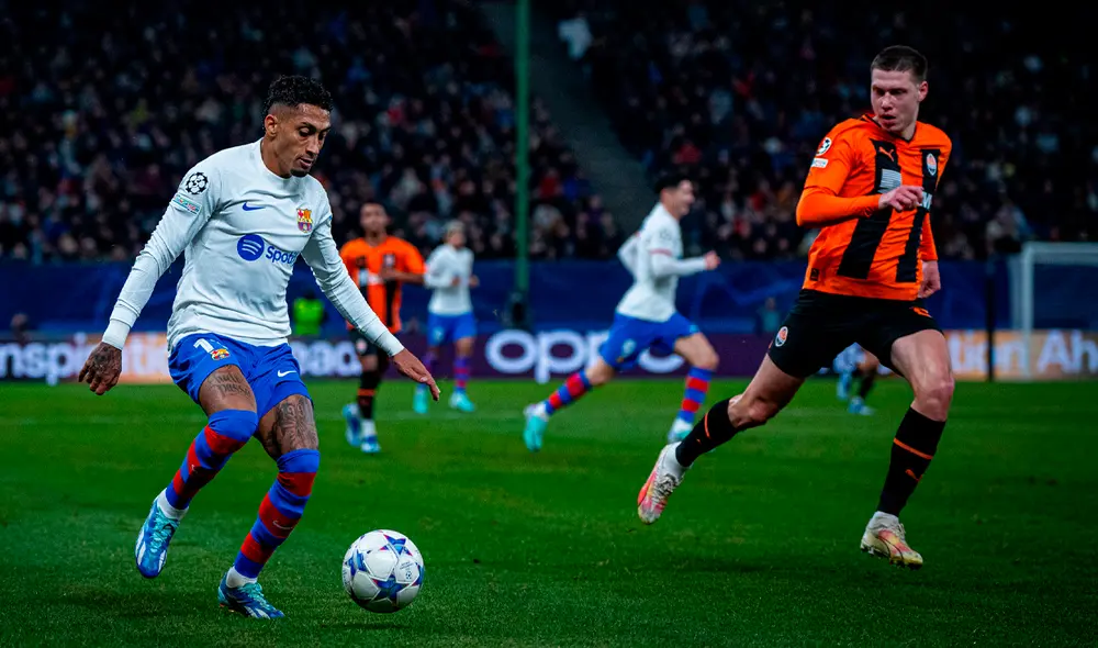 Barcelona y Shakhtar Donetsk se enfrentaron en el Volksparkstadion. Foto: FC Barcelona