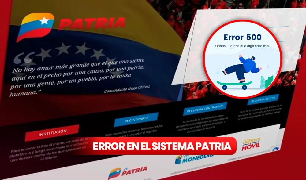 El Sistema Patria funciona en Venezuela desde el 2017. Foto: composición LR/Sistema Patria/LucusHost