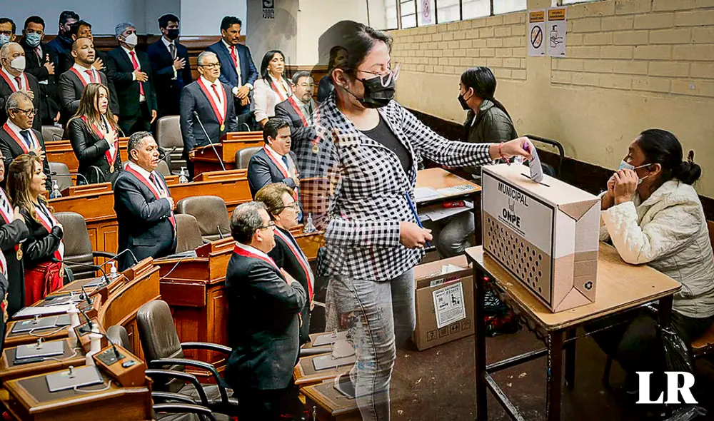 Escisión. Congreso se encuentra fragmentado respecto a las posiciones sobre las elecciones primarias. Foto: composición de Gerson Cardoso/La República Escisión. Congreso se encuentra fragmentado respecto a las posiciones sobre las elecciones primarias. Foto: composición de Gerson Cardoso/La República