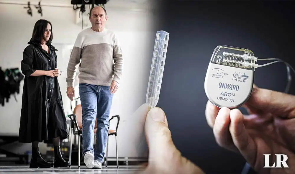 El francés Marc Gauthier ha señalado que gracias la neuroprótesis ha podido realizar actividades que el párkinson le había impedido poner en práctica. Foto: composición LR/EFE/AFP El francés Marc Gauthier ha señalado que gracias la neuroprótesis ha podido realizar actividades que el párkinson le había impedido poner en práctica. Foto: composición LR/EFE/AFP