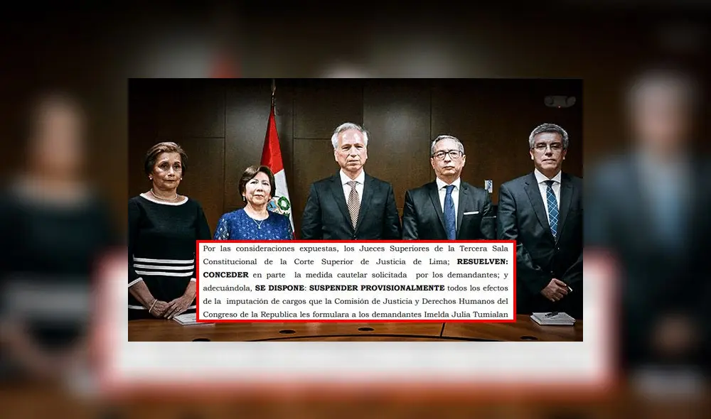 Poder Judicial concede medida a favor de miembros de la JNJ. (Foto composición: La República).