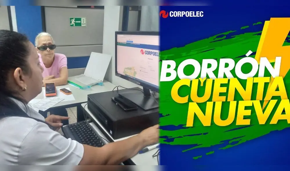 Conoce hasta qué fecha se extendió el Plan Borrón y Cuenta Nueva de Corpoelec en noviembre.