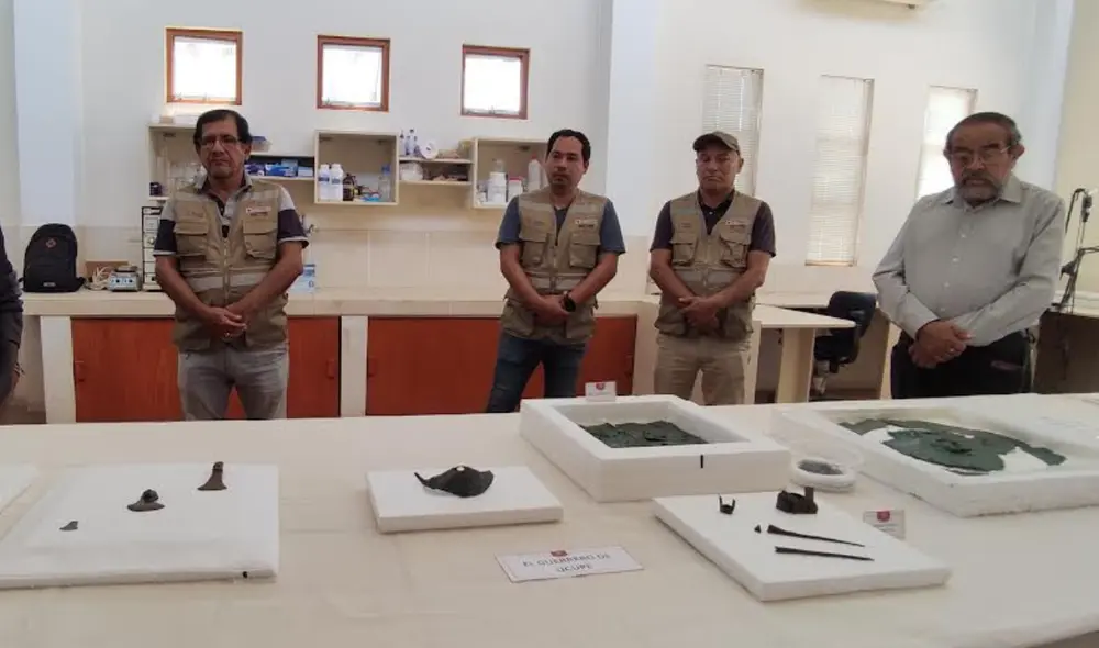 Parte de las 109 piezas ornamentales halladas en las Tumbas de Úcupe que se exhiben en el museo Tumbas Reales. Foto: Emmanuel Moreno/ LR