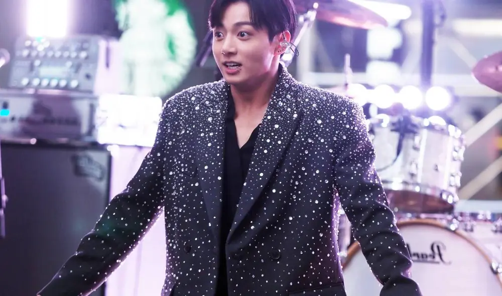 Jungkook está promocionando su álbum 'GOLDEN' en Estados Unidos. Foto: Entertainment Tonight