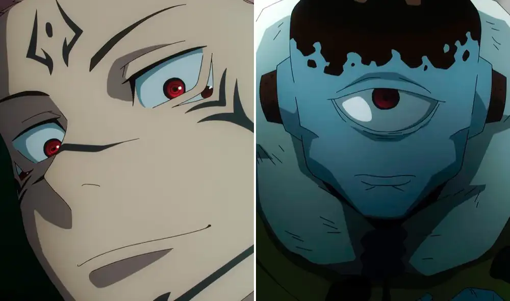 Sukuna y Jogo se encontraron cara a cara en el episodio anterior de ‘Jujutsu Kaisen’. Foto: composición LR/MAPPA