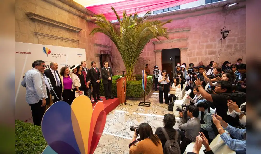 Hay Festival 2023 celebrará su novena edición en Arequipa. Foto: Difusión Hay Festival 2023 celebrará su novena edición en Arequipa. Foto: Difusión