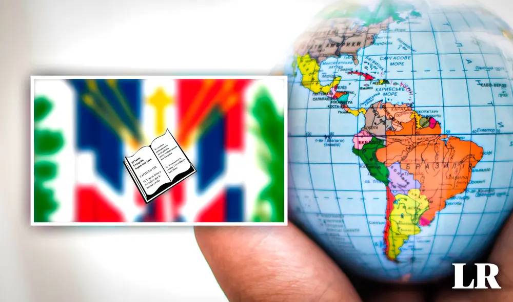 Aunque en sus banderas algunos países resalten su flora y fauna, este lugar en el mundo resalta por presentar una Biblia. Foto: composición LR Aunque en sus banderas algunos países resalten su flora y fauna, este lugar en el mundo resalta por presentar una Biblia. Foto: composición LR