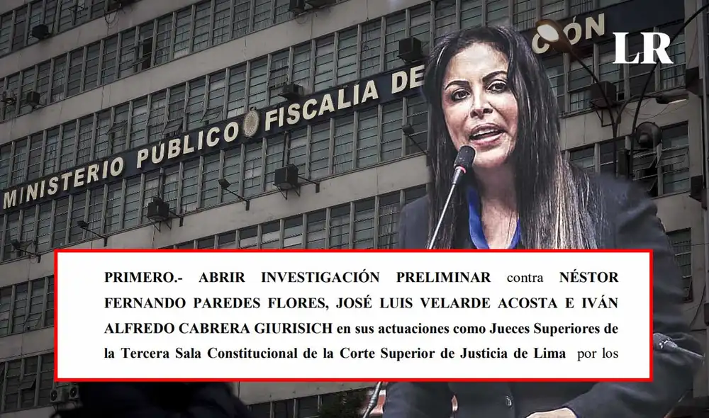 Gestión de Patricia Benavides atiende con celeridad denuncia de Patricia Chirinos (Foto composición: La República) Gestión de Patricia Benavides atiende con celeridad denuncia de Patricia Chirinos (Foto composición: La República)