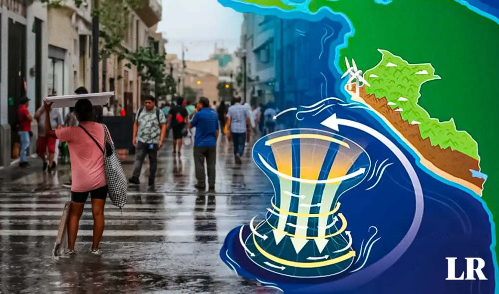 Anticiclón Pacífico del Sur podría generar fuertes vientos. Foto: composición LR/Álvaro Lozano