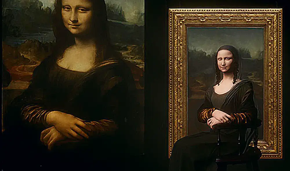 La Mona Lisa a través de la realidad virtual. Foto: difusión
