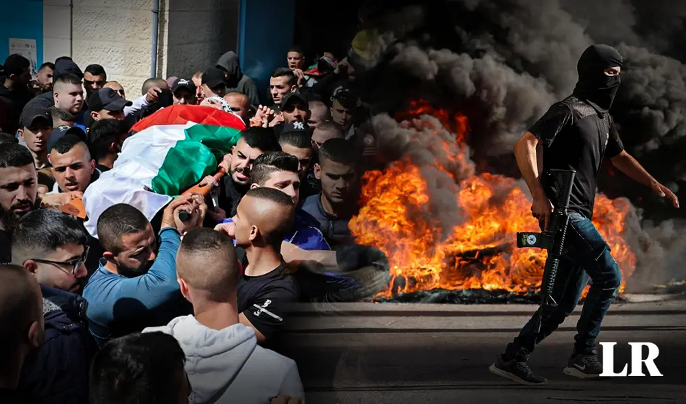 Ciudadanos palestinos murieron por fuego de las fuerzas de Israel durante dos redadas militares en el sur de Cisjordania ocupada, donde también se desataron enfrentamientos. Foto: composición de Jazmin Ceras/LR/EFE. Ciudadanos palestinos murieron por fuego de las fuerzas de Israel durante dos redadas militares en el sur de Cisjordania ocupada, donde también se desataron enfrentamientos. Foto: composición de Jazmin Ceras/LR/EFE.