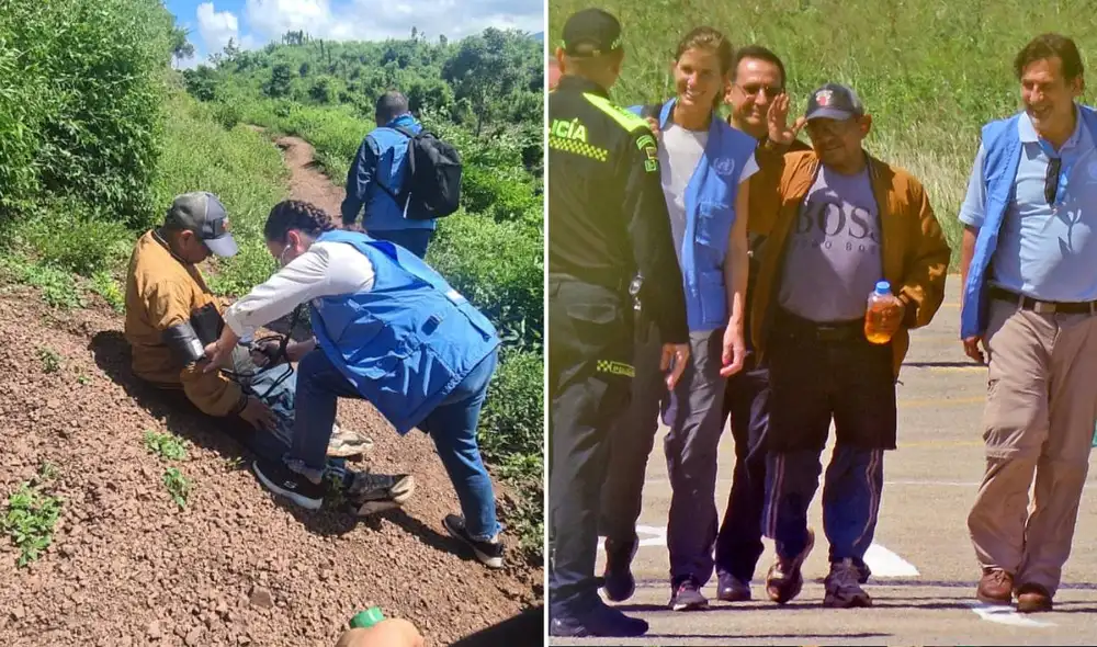 Los padres de Luis Díaz fueron secuestrados el pasado sábado 28 de octubre en Colombia. Foto: composición LR/Conferencia Episcopal de Colombia/X
