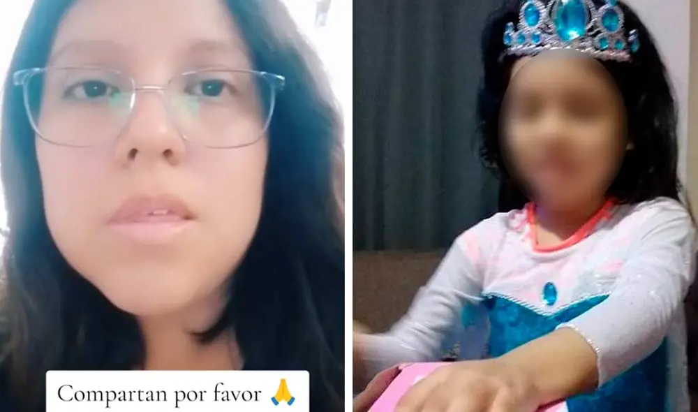 "Dayannita está perdiendo varias de sus facultades. Las convulsiones hacen que ella no hable bien, no camine bien", informó la madre. Foto: composición LR