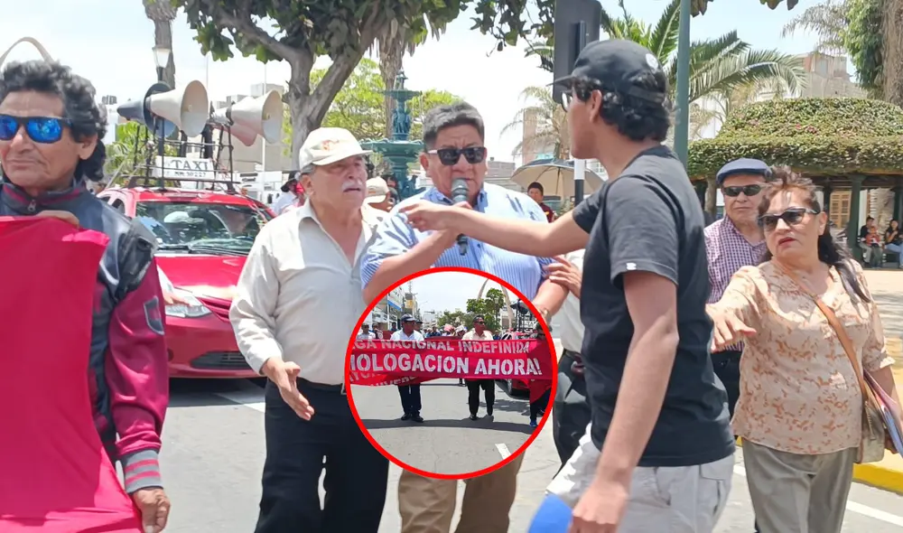 Docentes no levantarán la huelga indefinida. Foto: composición LR/Liz Ferrer/LR - Video: Liz Ferrer/LR Docentes no levantarán la huelga indefinida. Foto: composición LR/Liz Ferrer/LR - Video: Liz Ferrer/LR