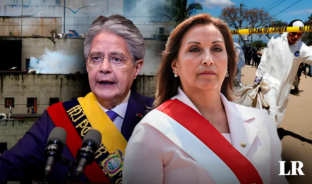 Tanto Perú como Ecuador también lideraron el ranking de mayor delincuencia en Latinoamérica este año. Foto: composición de Álvaro Lozano/La República/El País