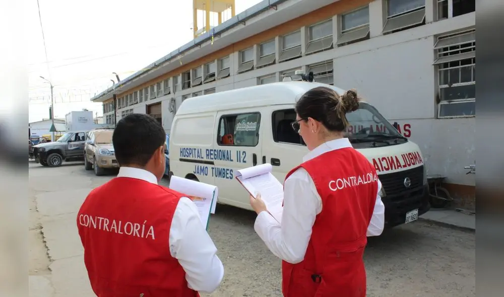 Personal de la Contraloría detectó irregularidades en hospital JAMO de Tumbes. Foto: Contraloría Personal de la Contraloría detectó irregularidades en hospital JAMO de Tumbes. Foto: Contraloría