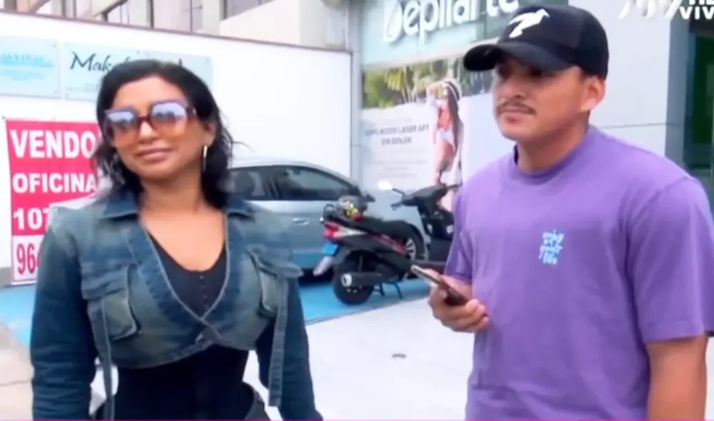 Paula Arias canta en Son Tentación. Foto: ATV Paula Arias canta en Son Tentación. Foto: ATV