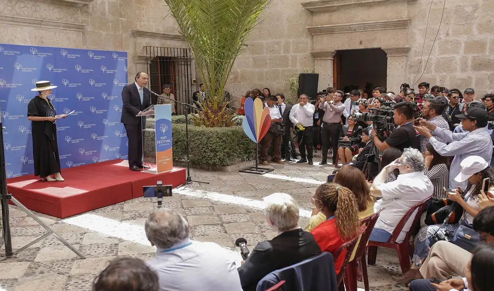 Ayer se dio inicio al evento del pensamiento que por noveno año se realiza en Arequipa. Foto: Rodrigo Talavera LR Ayer se dio inicio al evento del pensamiento que por noveno año se realiza en Arequipa. Foto: Rodrigo Talavera LR