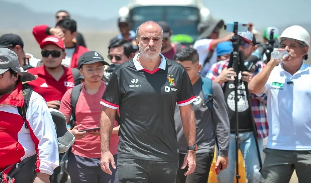 Rizqallah presentó los avances de la construcción de complejo deportivo de Melgar. Foto: La República