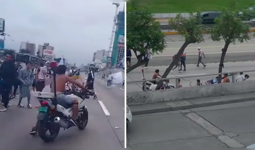 La PNP logró detener al sujeto minutos después de lo sucedido. Foto: composición / La República La PNP logró detener al sujeto minutos después de lo sucedido. Foto: composición / La República