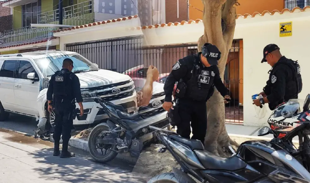 Policía investiga atentado en domicilio del hermano del gobernador regional. Foto: Maribel Mendo LR