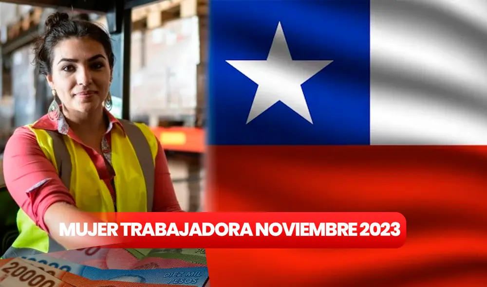 En el mes de noviembre, el bono Mujer Trabajadora será cobrado. Consulta AQUÍ como saber si eres beneficiaria del subsidio realizado por el gobierno chileno. Foto: composición LR/Freepik/Meganoticias/24 horas.