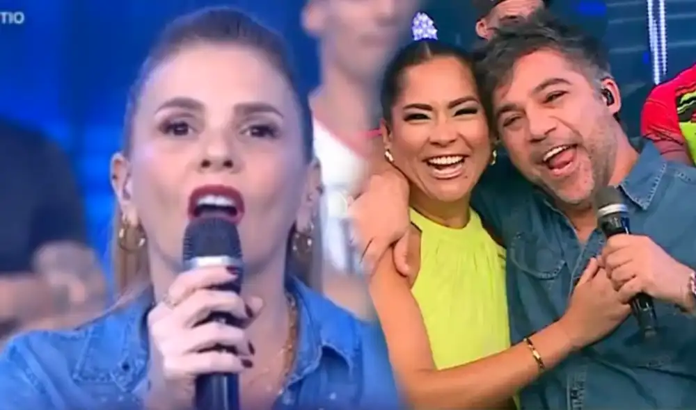 Johanna San Miguel volvió a la conducción de 'EEG' y criticó sin tapujos. Foto: composición LR/América TV Johanna San Miguel volvió a la conducción de 'EEG' y criticó sin tapujos. Foto: composición LR/América TV