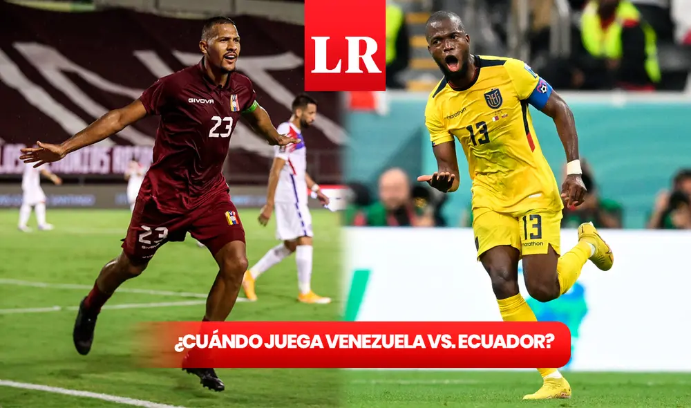 Venezuela vs. Ecuador se enfrentarán por la fecha 5 de las Eliminatorias Sudamericanas 2026. Foto: composición LR / salorondon23 / FIFA / Twitter