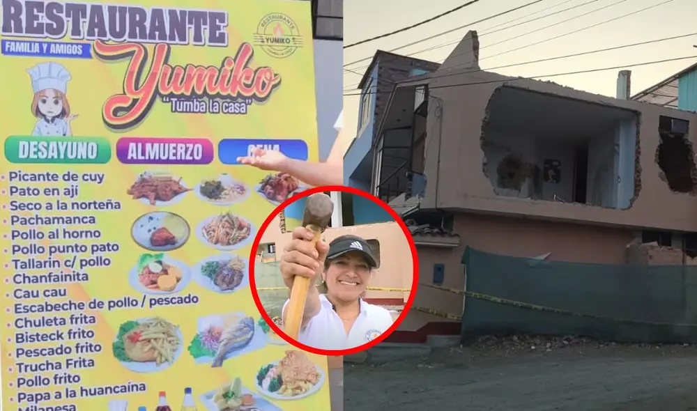El restaurante de Yumiko se hizo viral por su singular nombre. Foto: composición LR/Yumiko Ramírez