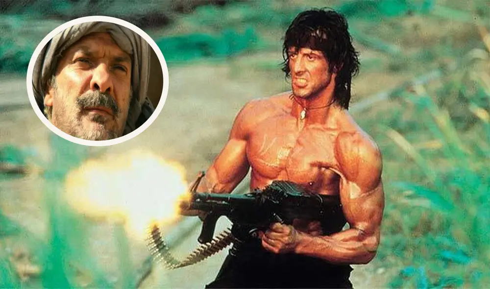 'Rambo': El actor Spiros Focas ayudó en una importante misión al personaje interpretado por Sylvester Stallone. Foto: Composición LR/Healts/TN
